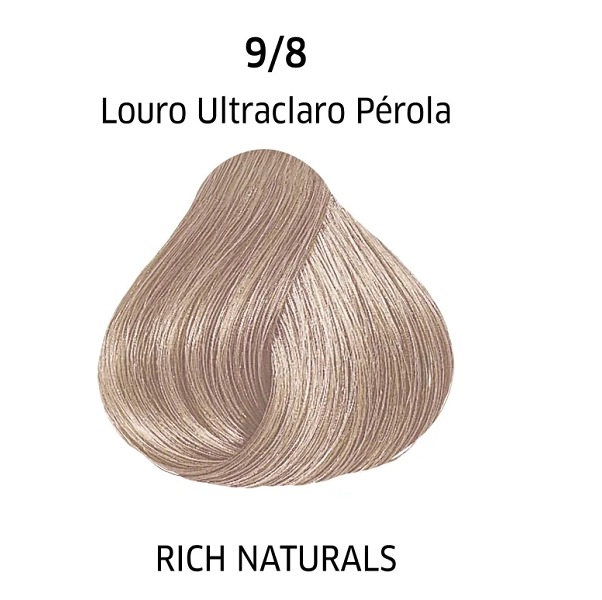 Produto: Coloração Permanente Louro Ultraclaro Pérola 9.8 Wella Professionals Color Perfect 60ml