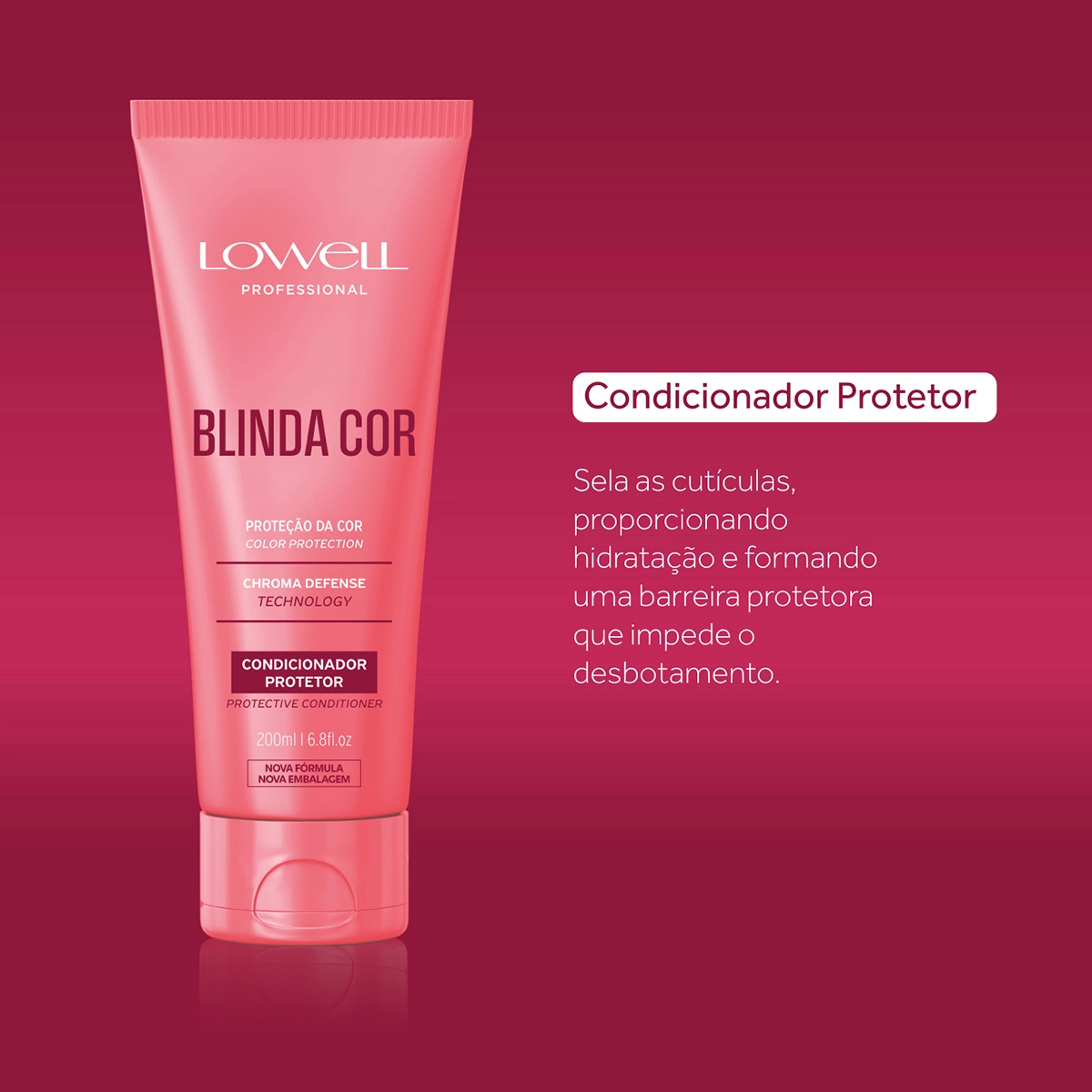 Produto: Condicionador Lowell Blinda Cor 200ml