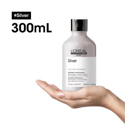 Kit Shampoo L'Oréal Professionnel Silver 2 Unidades de 300ml Produto Kit Shampoo L'Oréal Professionnel Silver 2 Unidades de 300ml
