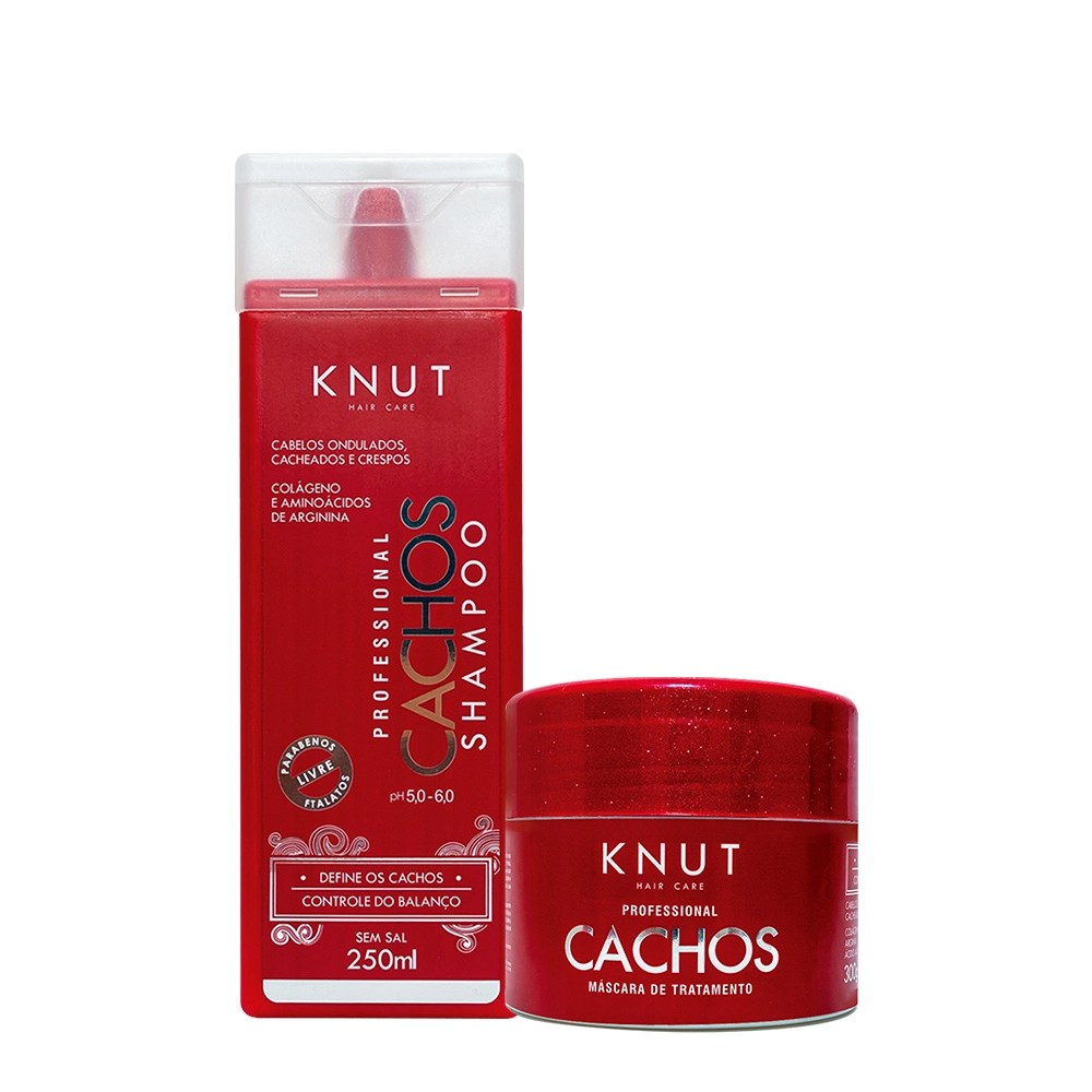 Produto: Kit Knut Professional Cachos Shampoo e Máscara (2 produtos)