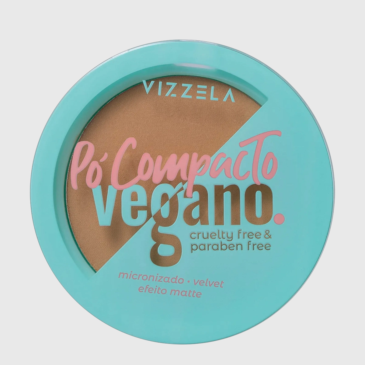 Produto: Pó Compacto Vegano Matte Cor 07 Vizzela Vegano 9g
