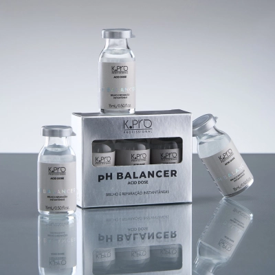 Produto: Ampola de Tratamento Capilar Ph Balancer Acid Dose K.Pro Profissional 3x15ml