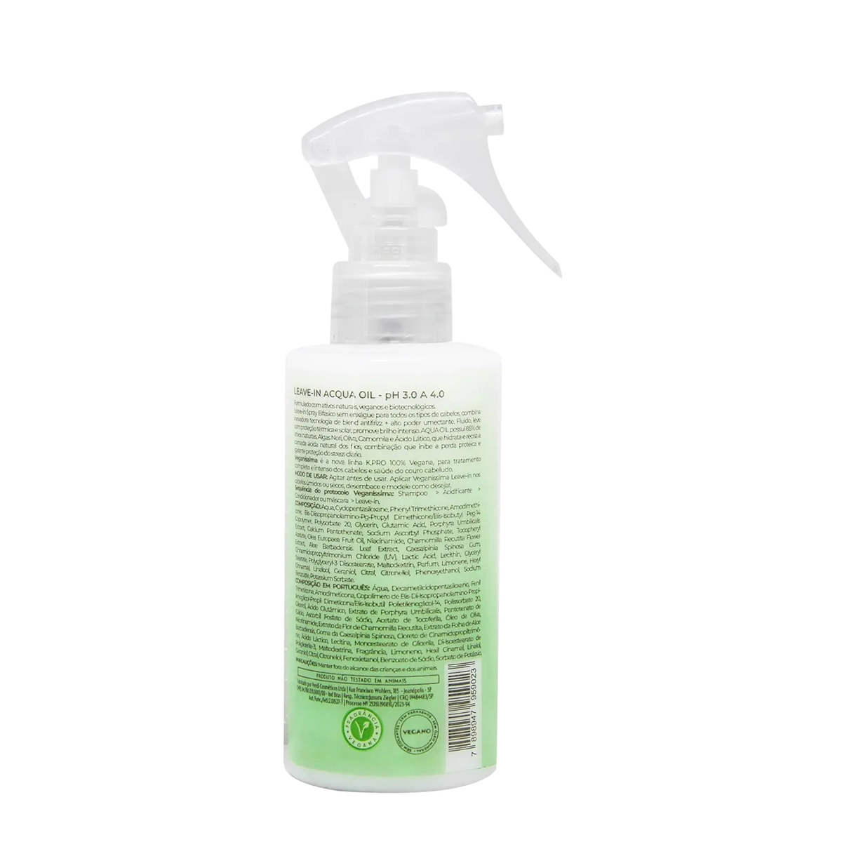 Produto: Leave-in Acqua Oil Veganíssima K.Pro Profissional 200ml