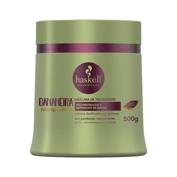 Produto: Kit Tratamento Capilar Haskell Bananeira Shampoo Condicionador Fluido e Máscara