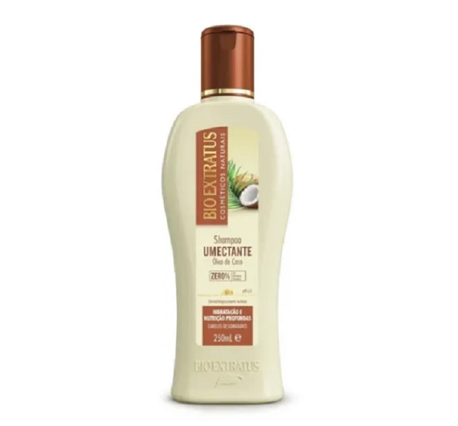 Produto: Kit Shampoo Condicionador e Banho de Creme Bio Extratus Umectante Óleo de Coco 500g