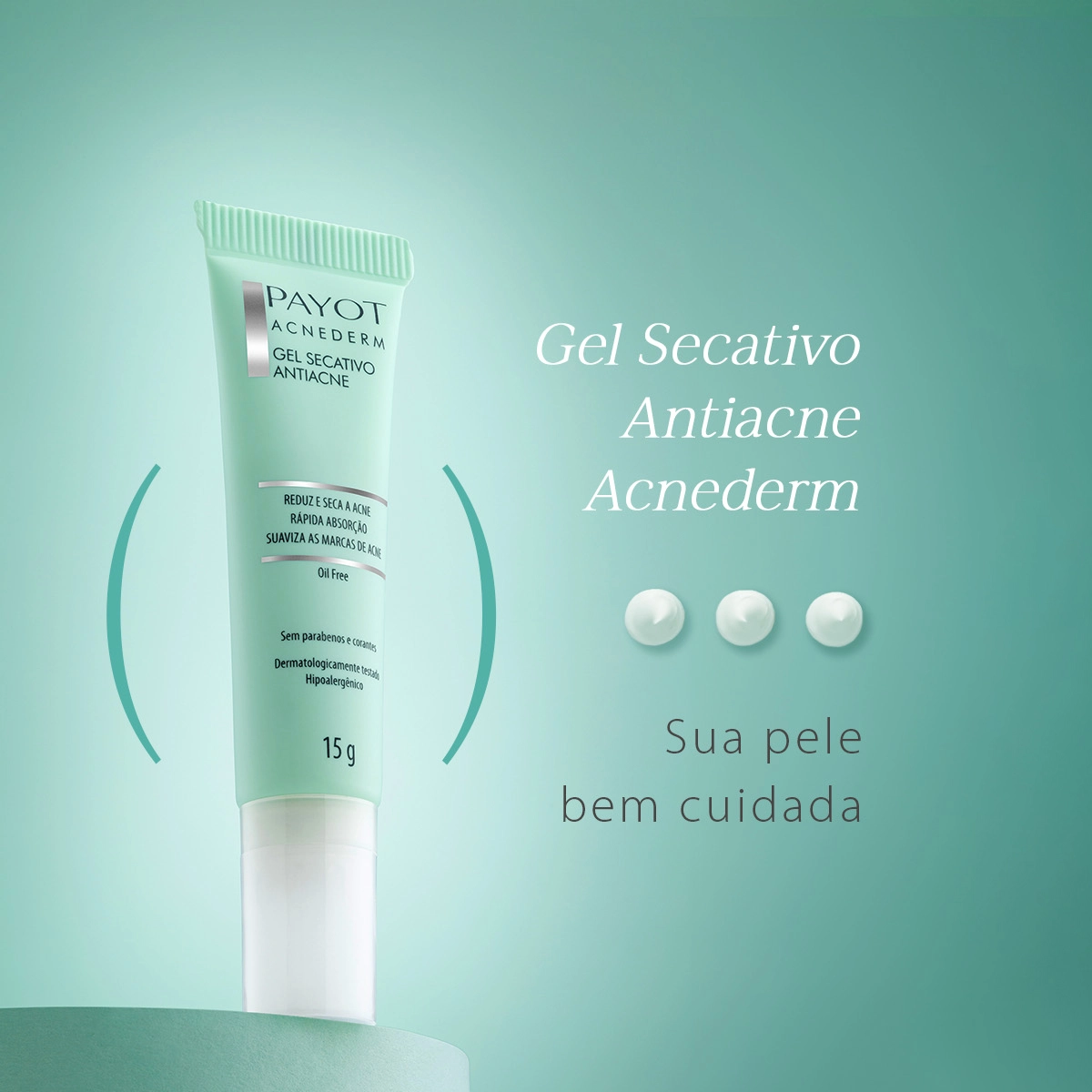 Produto: Gel Secativo Facial Acnederm Payot Acnederm 15g