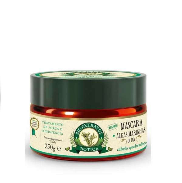 Bio Extratus Botica Algas Marinhas Máscara 250g Produto: Bio Extratus Botica Algas Marinhas Máscara 250g