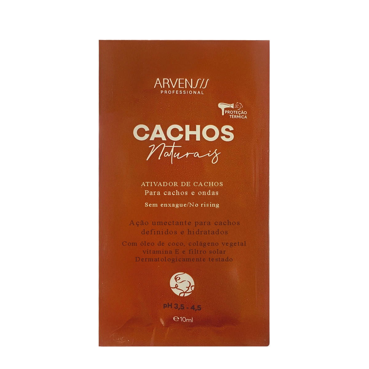 Brinde Arvensis Cachos Naturais Ondulados e Cacheados - Ativador de Cachos 10ml Produto Brinde Arvensis Cachos Naturais Ondulados e Cacheados - Ativador de Cachos 10ml