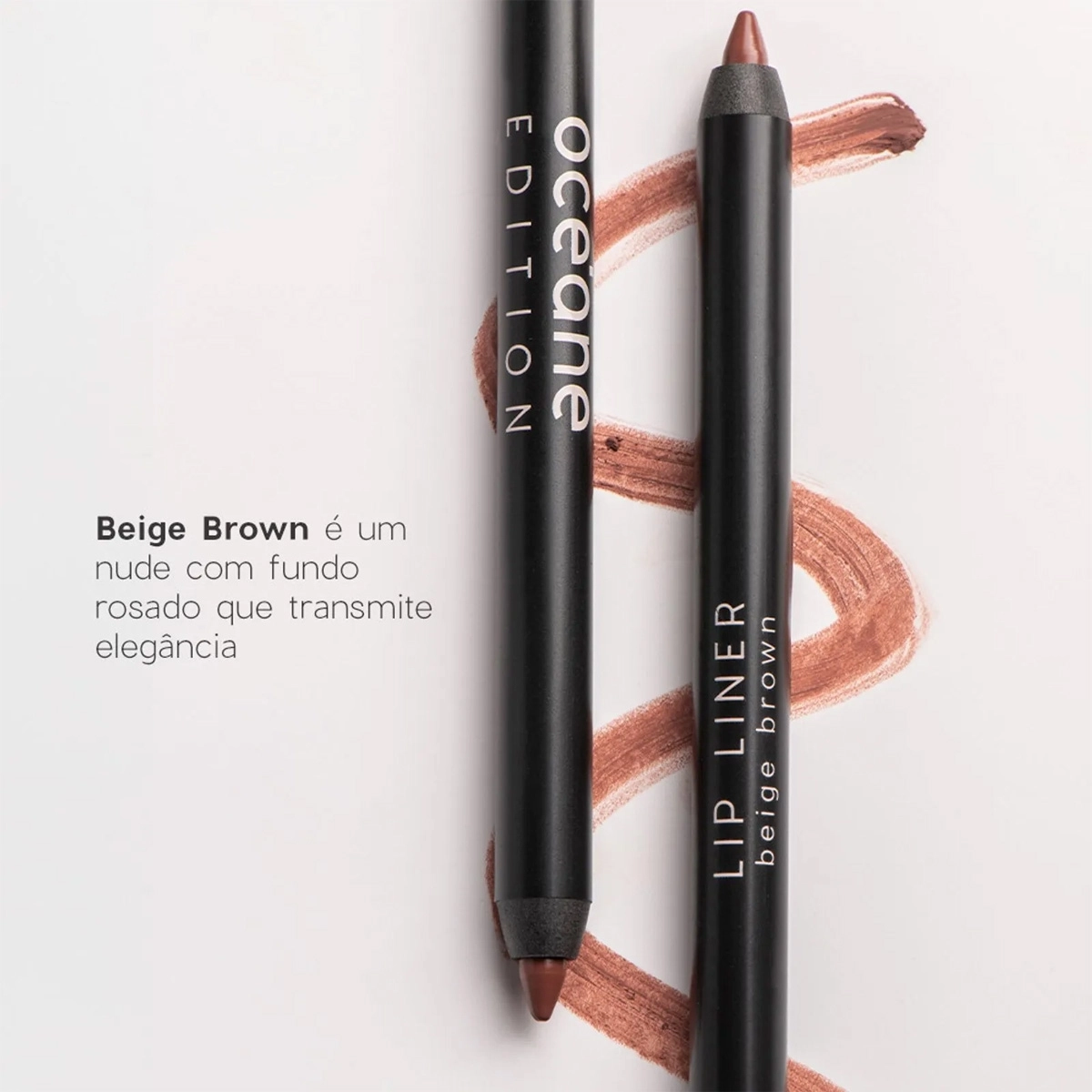 Produto: Kit Océane Edition Batom Nude Pink Lápis Labial Beige Brown (2 produtos)