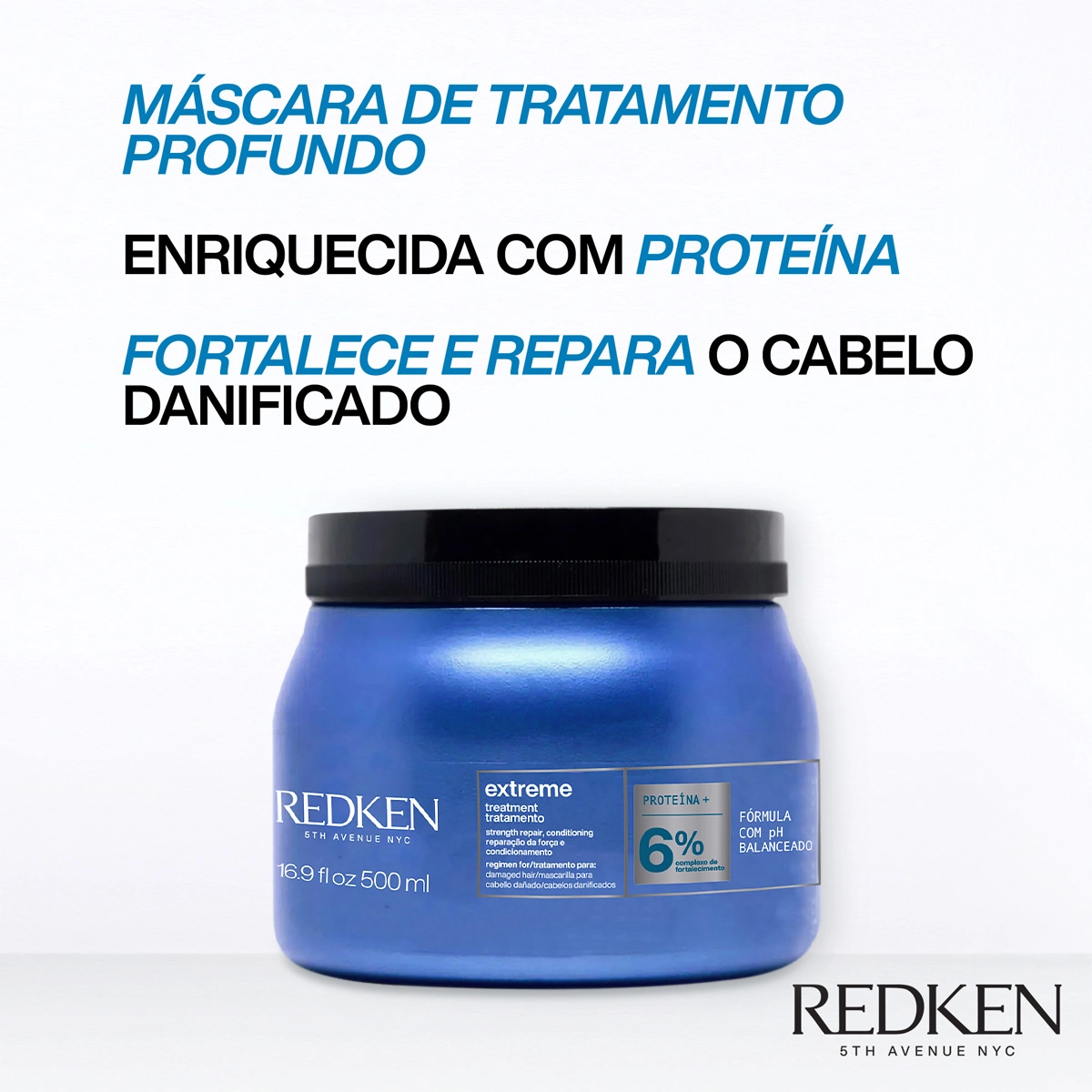 Produto: Máscara de Tratamento Redken Extreme 500ml
