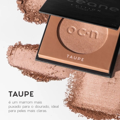 Bronzer em Pó Edition Bronzer Me Taupe Océane 3,5g Produto Bronzer em Pó Edition Bronzer Me Taupe Océane 3,5g