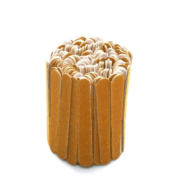 Produto: La Beauty Mini Lixa Para Unhas Parda - 144 Unidades