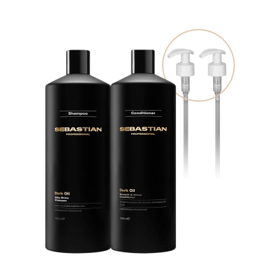 Kit Sebastian Professional Dark Oil Shampoo Condicionador Máscara Óleo e Perfume Capilar Produto Kit Sebastian Professional Dark Oil Shampoo Condicionador Máscara Óleo e Perfume Capilar