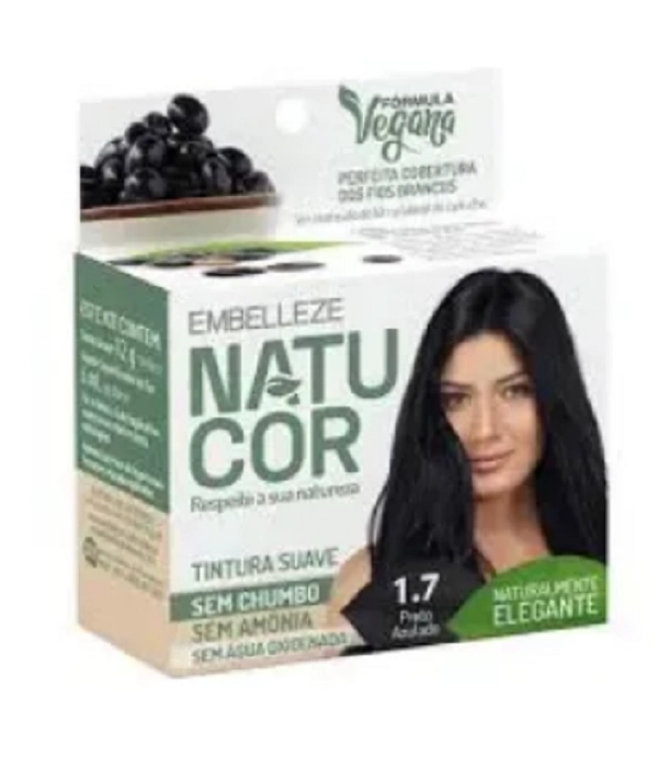 Produto: Tintura Natucor 1.7 Preto Azulado