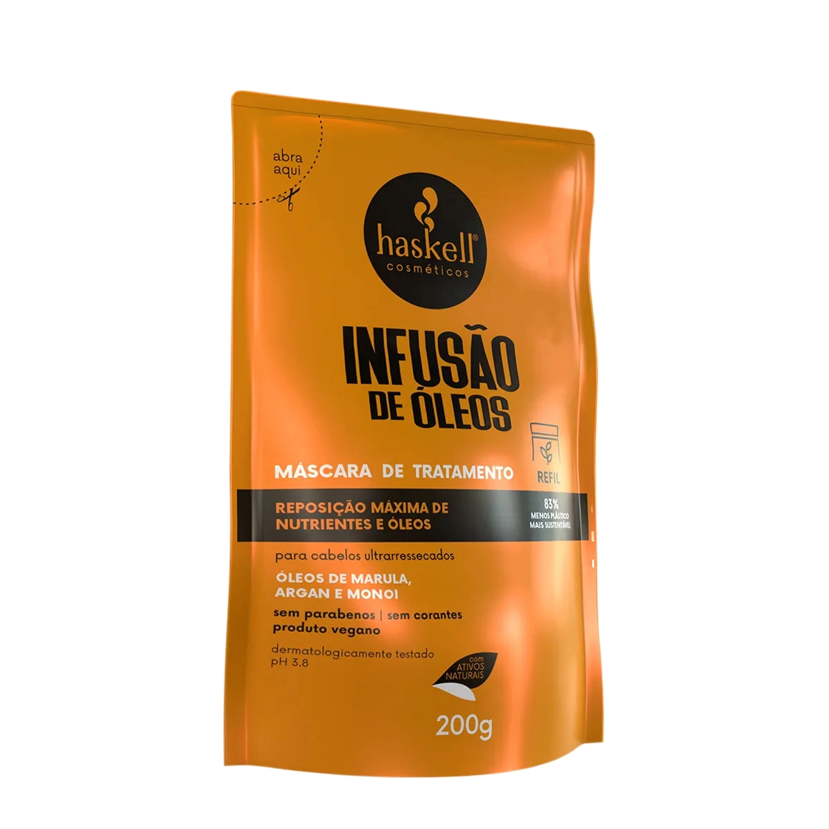 Brinde Haskell Infusão de Óleos - Máscara de Tratamento Refil 200g Produto Brinde Haskell Infusão de Óleos - Máscara de Tratamento Refil 200g