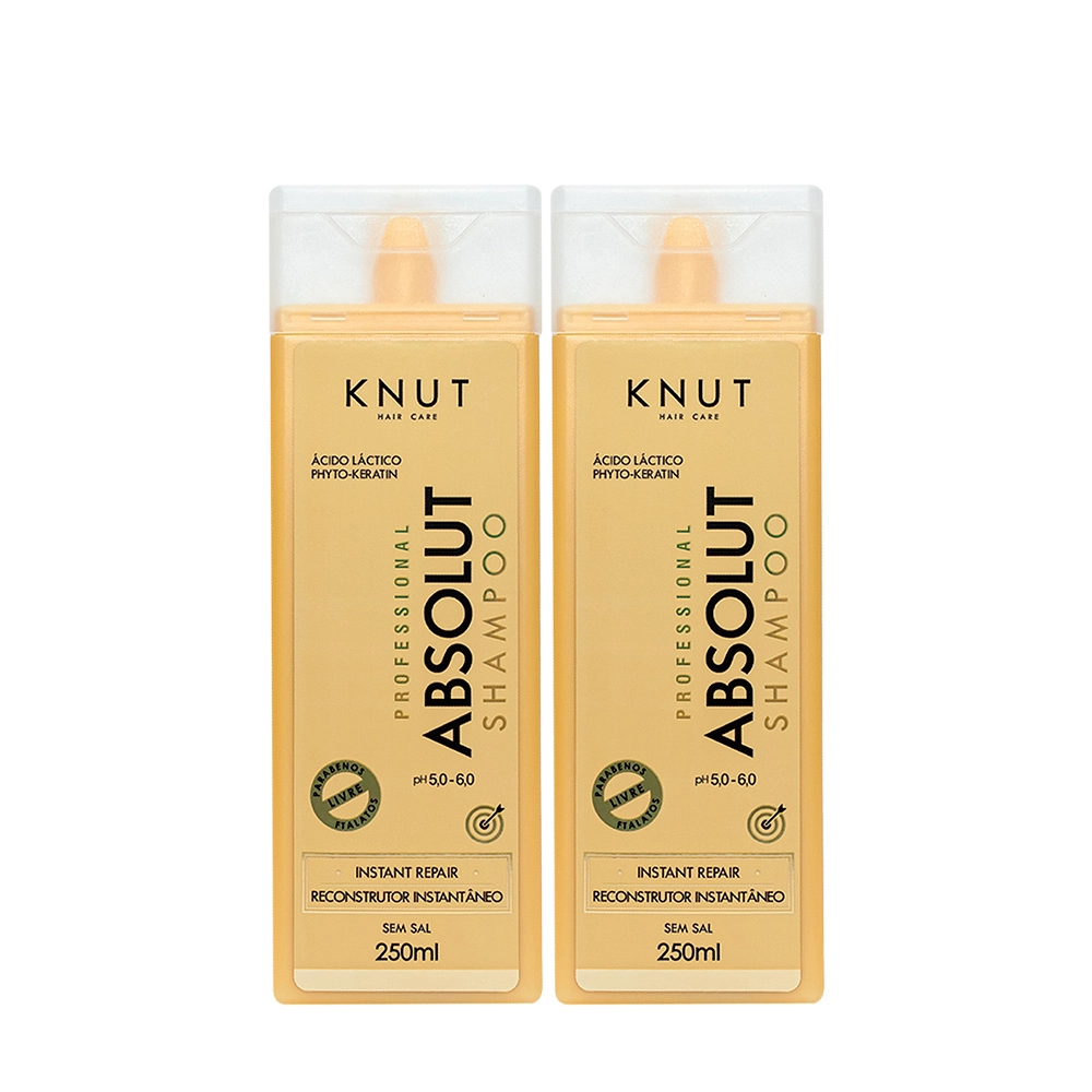 Produto: Kit Knut Professional Absolut - Shampoo 250ml (2 unidades)