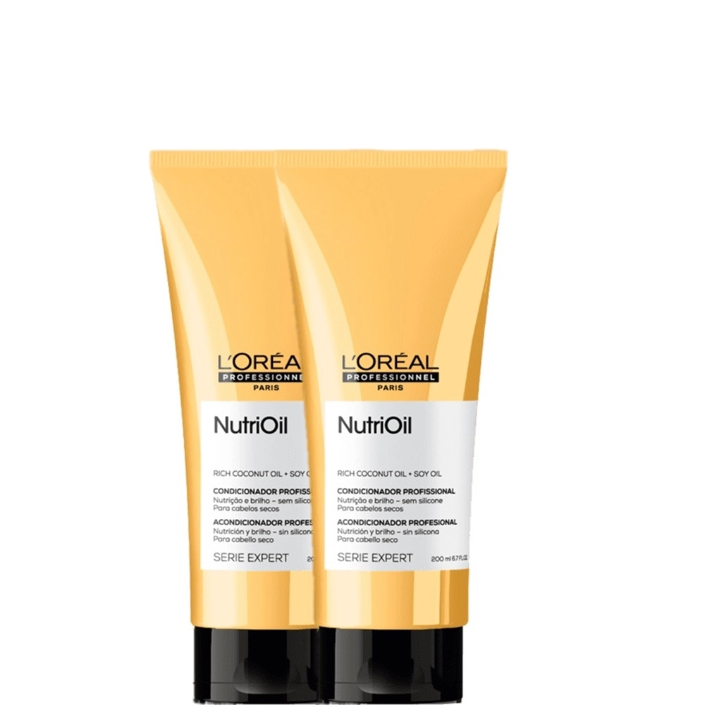 Kit L'Oréal Professionnel Serie Expert NutriOil - Condicionador 200ml (2 unidades) Produto: Kit L'Oréal Professionnel Serie Expert NutriOil - Condicionador 200ml (2 unidades)