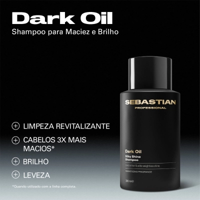 Produto: Shampoo Dark Oil Sebastian Professional 280ml