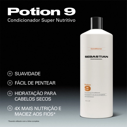 Produto Kit Sebastian Professional Potion 9 – Nutrição e Movimento (2 produtos)