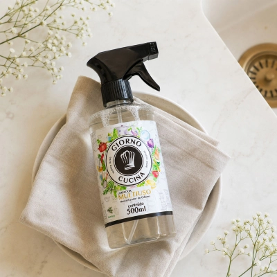 Produto: Kit Cuidado Completo para Mãos e Casa Giorno Cucina 4 Produtos