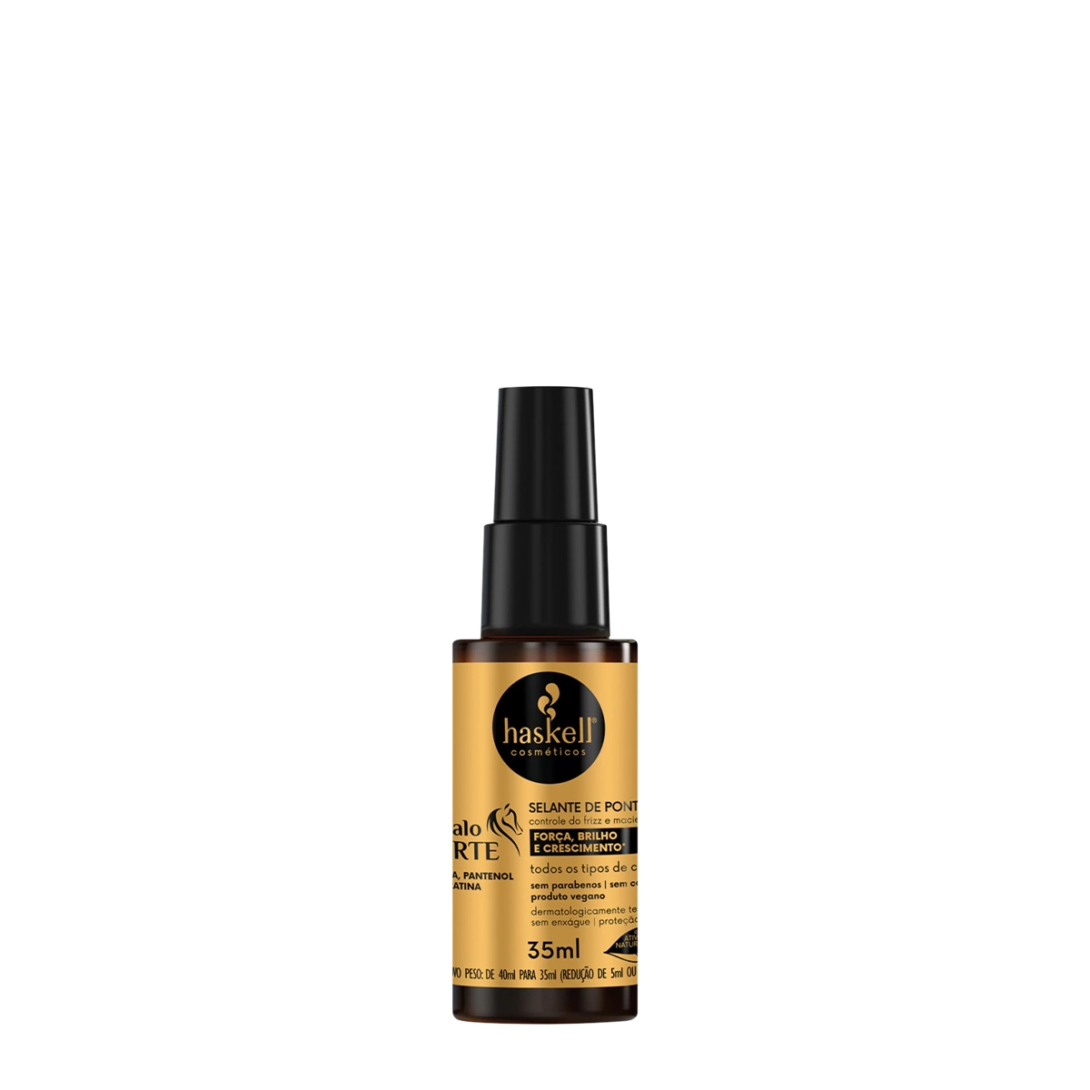 Produto: Kit Haskell Cavalo Forte Shampoo Condicionador Selante de Pontas e Tônico (4 produtos)