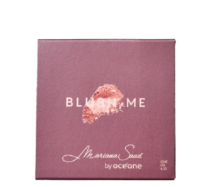 Kit Blush Compacto First Love 6.5g e Pincel MS6 Mariana Saad by Océane Produto Kit Blush Compacto First Love 6.5g e Pincel MS6 Mariana Saad by Océane