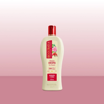 Kit Crespos Rosa Mosqueta Bio Extratus Shampoo 500ml Condicionador 500ml Máscara 230g Produto Kit Crespos Rosa Mosqueta Bio Extratus Shampoo 500ml Condicionador 500ml Máscara 230g