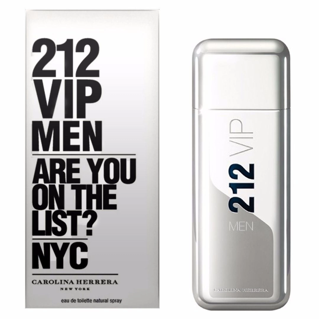 Produto: 212 VIP Men Carolina Herrera Eau de Toilette - Perfume Masculino 100ml