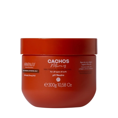 Produto: Arvensis Cachos Naturais Alta Fixação - Gelatina Ativadora 300g