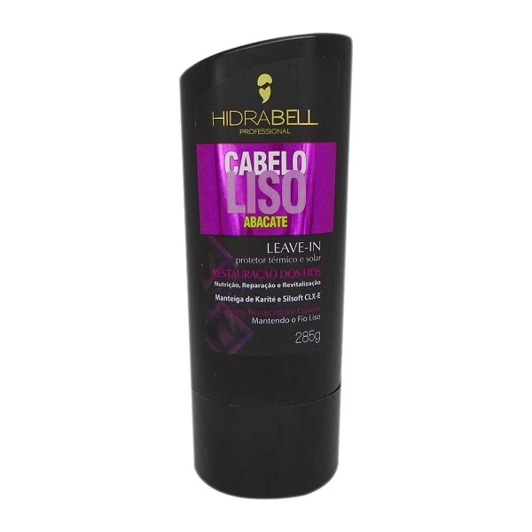 Hidrabell Liso Abacate Leave in 285g Produto: Hidrabell Liso Abacate Leave in 285g