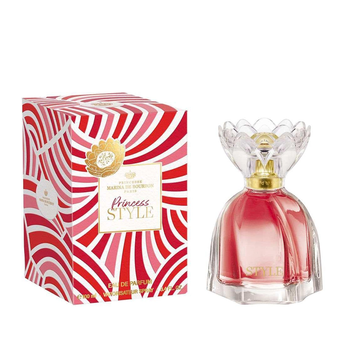 Produto: Perfume Feminino Princess Style Marina de Bourbon Eau de Parfum 100ml