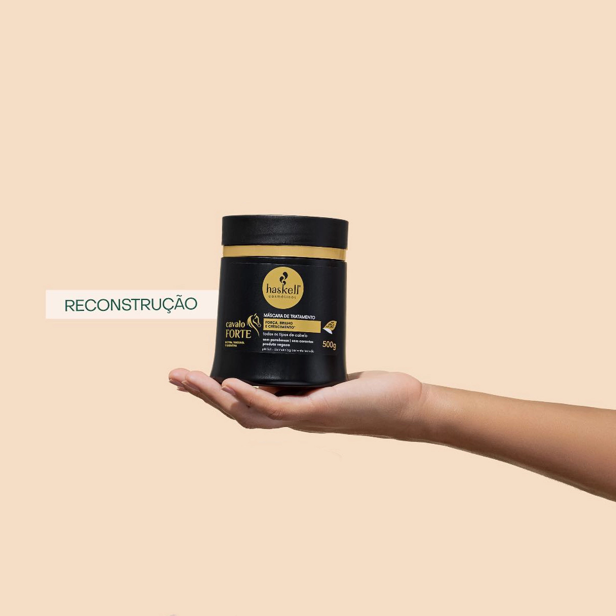 Produto: Kit Haskell Cavalo Forte Condicionador Shampoo Máscara e Tônico (4 produtos)