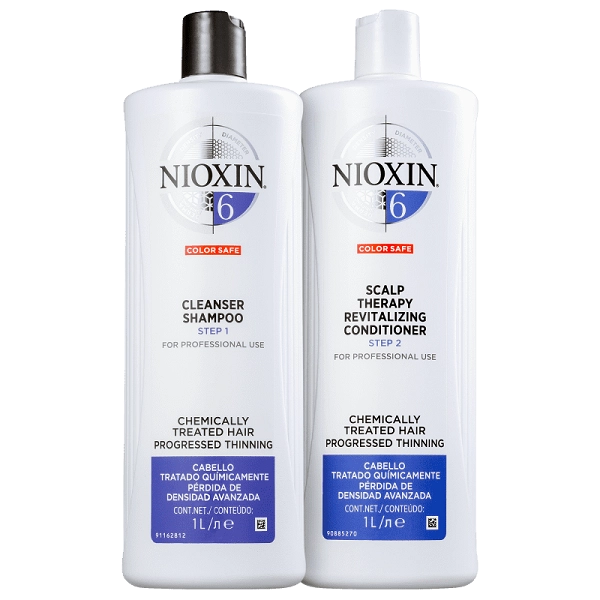 Produto: Nioxin Sistema 6 Cleanser Duo 1L 2 Produtos