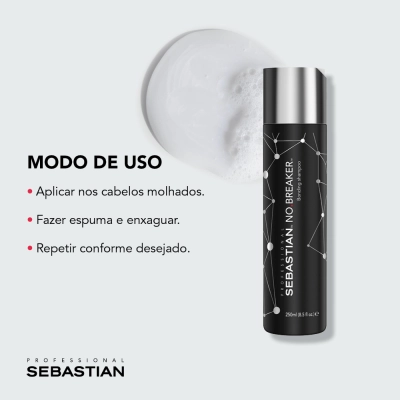 Shampoo Bonding No Breaker Sebastian Professional 250ml Produto Shampoo Bonding No Breaker Sebastian Professional 250ml