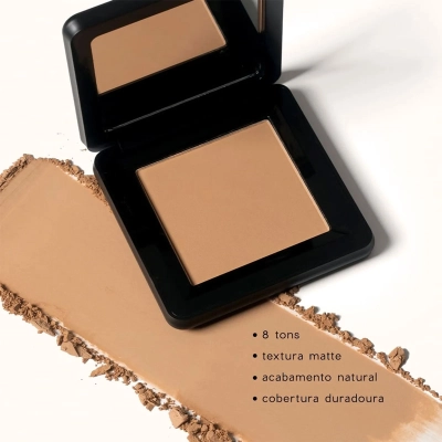 Pó Compacto Edition True Caramel Océane 8,5g Produto Pó Compacto Edition True Caramel Océane 8,5g