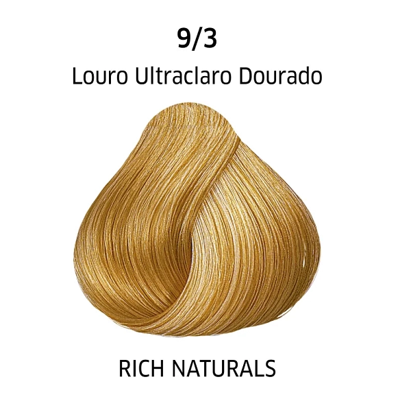 Produto: Coloração Permanente 9.3 Louro Ultraclaro Dourado Wella Professionals Color Perfect 60ml