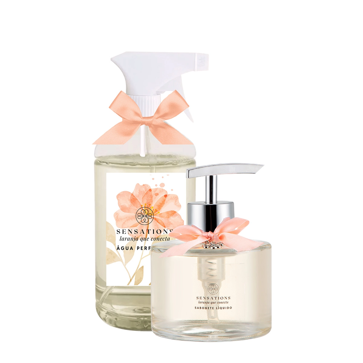 Produto: Kit Flora Vie Laranja que Conecta Água e Sabonete Líquido (2 produtos)