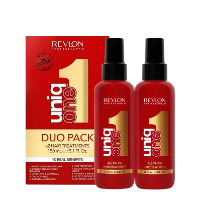 Revlon Professional Kit Uniq One All in One Leave-in (2 produtos) Produto: Revlon Professional Kit Uniq One All in One Leave-in (2 produtos)
