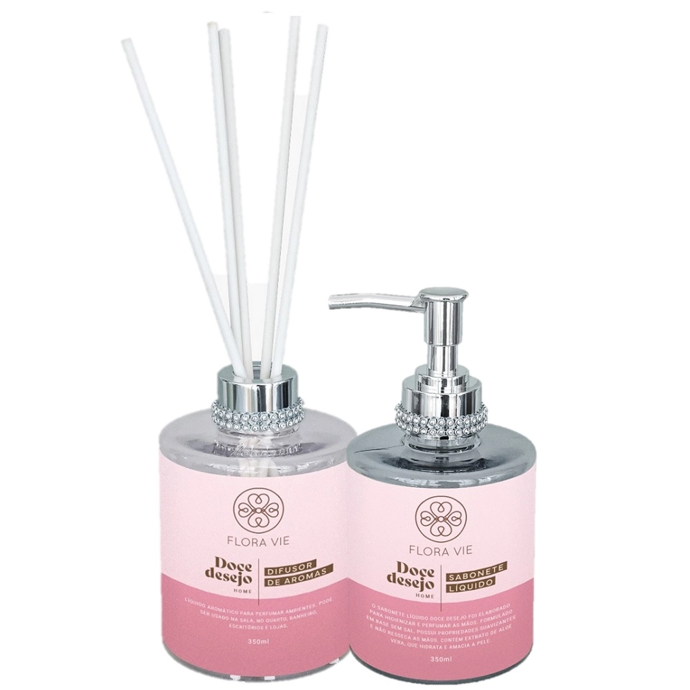 Kit Flora Vie Doce Desejo Dupla Refrescante (2 Produtos) Produto: Kit Flora Vie Doce Desejo Dupla Refrescante (2 Produtos)