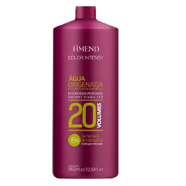 Produto: Kit Pó Descolorante e Água Oxigenada Amend Luxe Creations 300g e 950ml