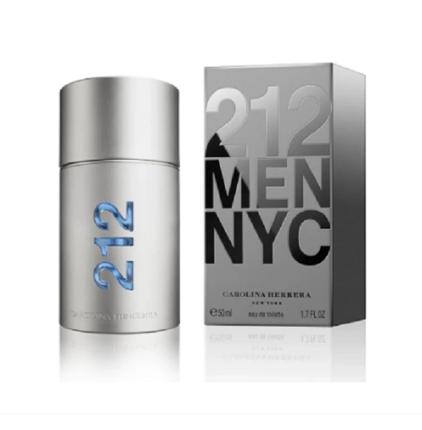 Produto: Perfume Masculino Eau De Toilette Carolina Herrera 212 Men Nyc 50ml