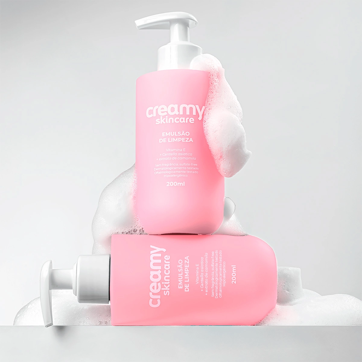 Emulsão de Limpeza Creamy Skincare 200ml Produto Emulsão de Limpeza Creamy Skincare 200ml