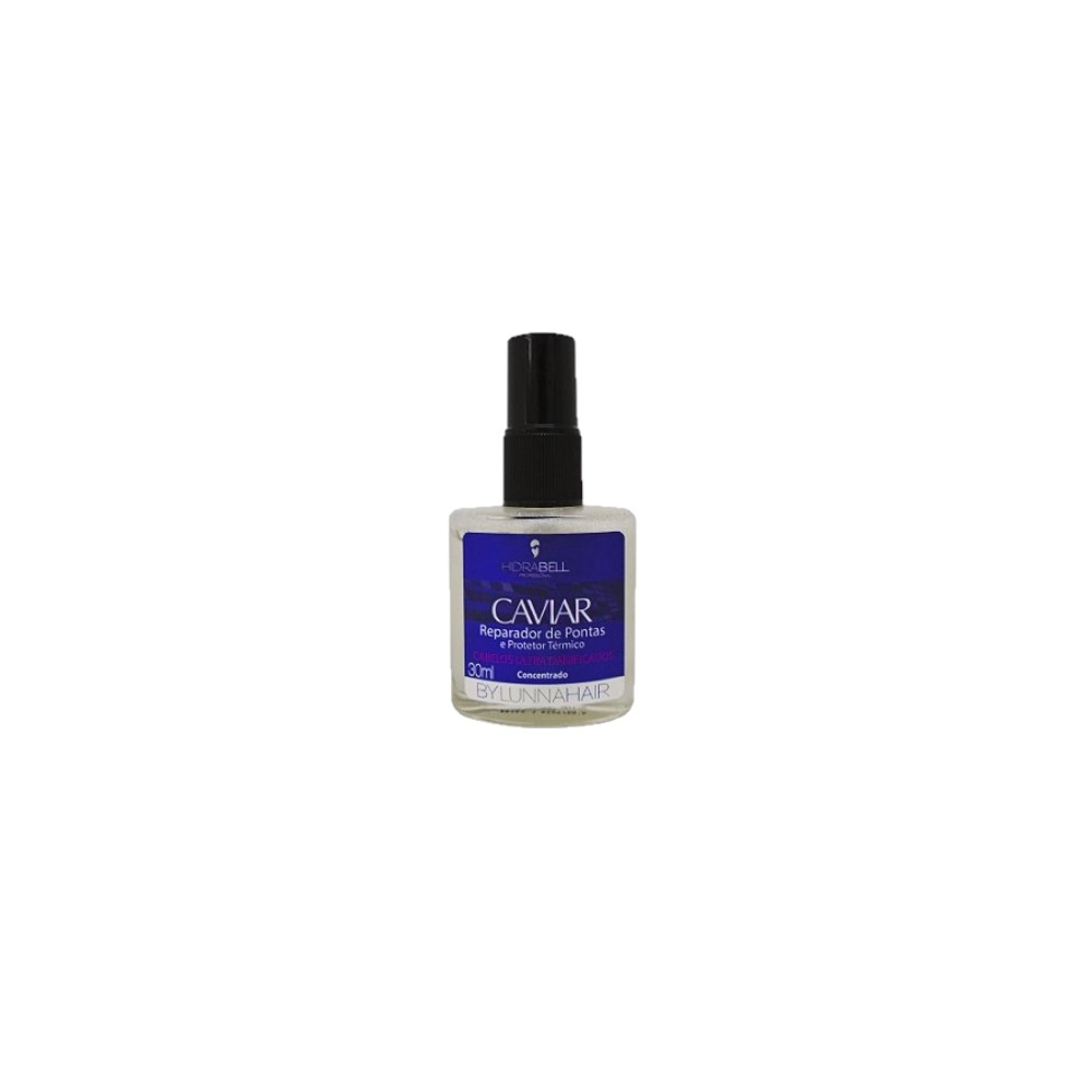 Hidrabell Caviar By Lunna - Reparador De Pontas Protetor Térmico 30ml Produto: Hidrabell Caviar By Lunna - Reparador De Pontas Protetor Térmico 30ml
