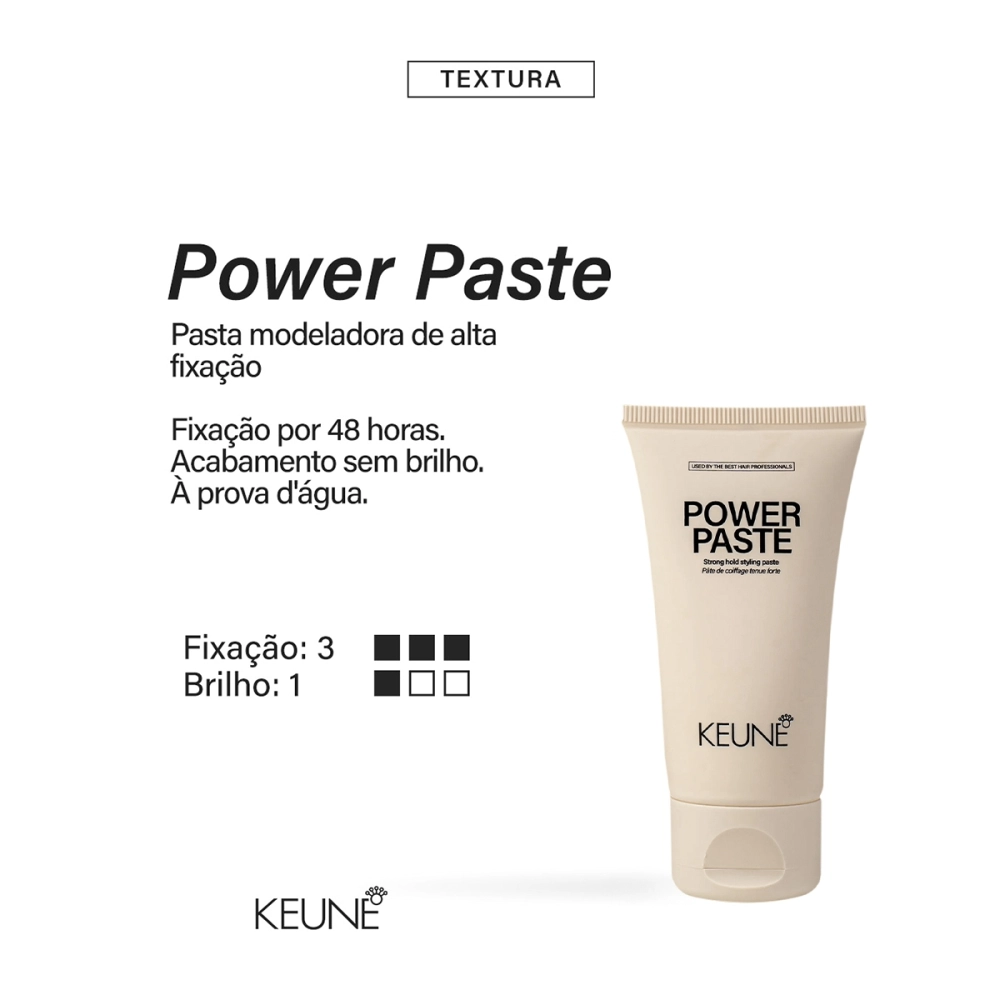 Produto: Pasta Modeladora Style Power Paste Keune Style 50ml