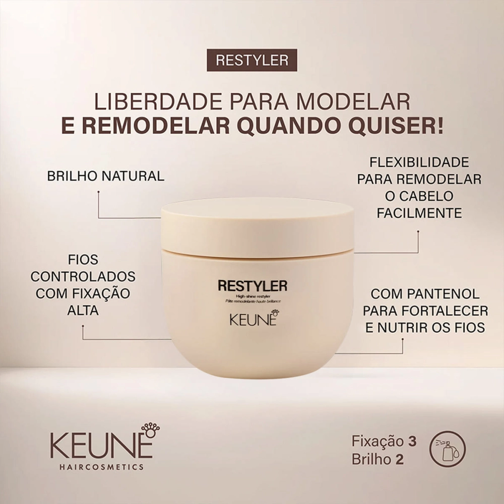 Pasta Modeladora Style Restyler Keune Style 100ml Produto Pasta Modeladora Style Restyler Keune Style 100ml