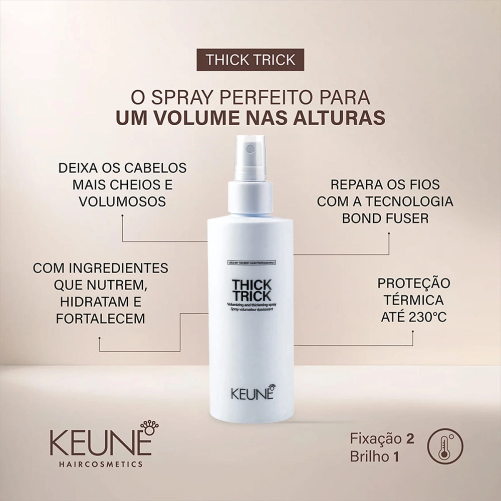 Produto Spray Volumizador Thick Trick Keune Style 200ml