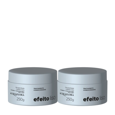 Produto: Kit Acquaflora Efeito Liso - Máscara Capilar 250g (2 unidades)