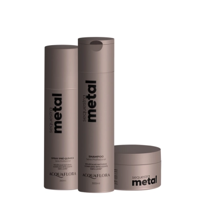 Kit Acquaflora Sequestra Metal Completo (3 produtos) Produto: Kit Acquaflora Sequestra Metal Completo (3 produtos)