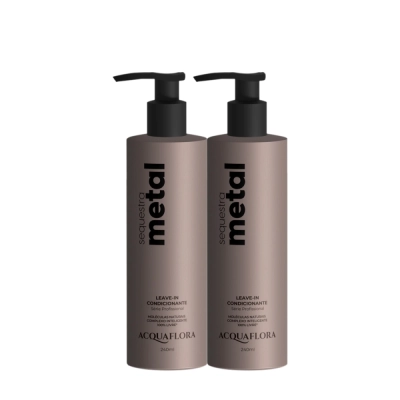 Produto: Kit Acquaflora Sequestra Metal Leave-in Extra (2 unidades)