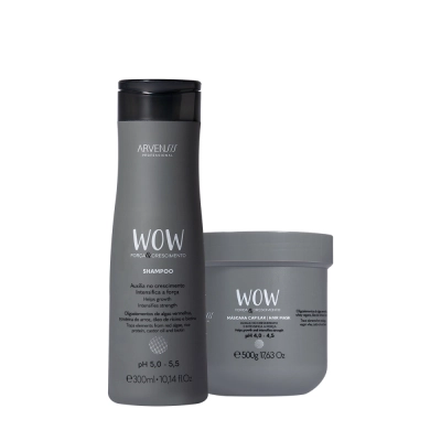 Produto: Kit Arvensis Wow Força e Crescimento Shampoo e Máscara G (2 produtos)